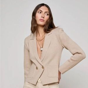 L’Agence Sofia Knit Blazer